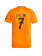 Real Madrid Vinicius Junior #7 Auswärtstrikot 2024-25 Kurzarm